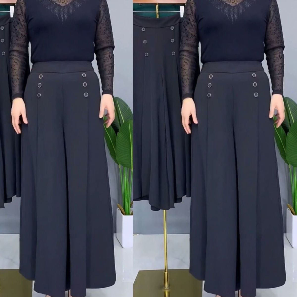 🎁2026 New Arrivals 50% OFF💥Stylish Pleated Wide-leg Pants – Flowy Silhouette, Comfortable Fit & Versatile Style 💃