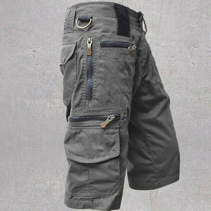 Men's Tactical Cargo Shorts - Multi-Pocket Outdoor Utility Shorts