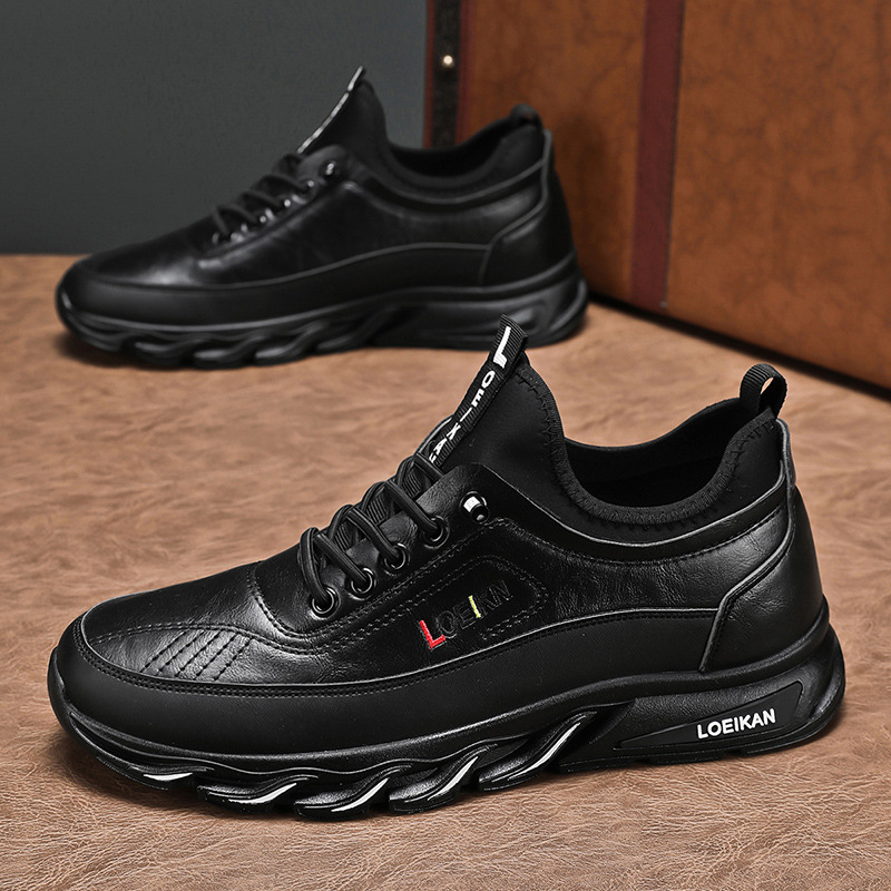 Men's Casual Fashion Orthopedic Hiking Shoes – Anti-Puncture, Anti-Collision, Non-Slip Arch Support  Leather Outdoor Sports Shoes for All-Terrain Performance