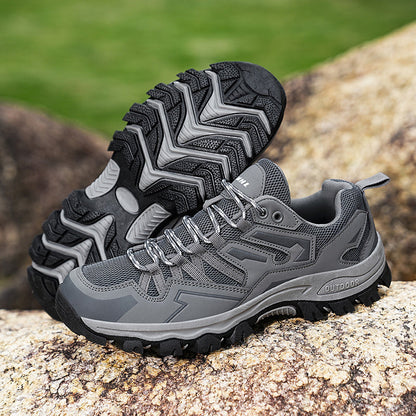 🔥Hot Sale - Men's Mountaineering Training Lightweight Breathable Anti-Arch Support Corrective Sneakers
