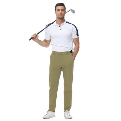 Mens Stretch Lightweight Golf Pants
