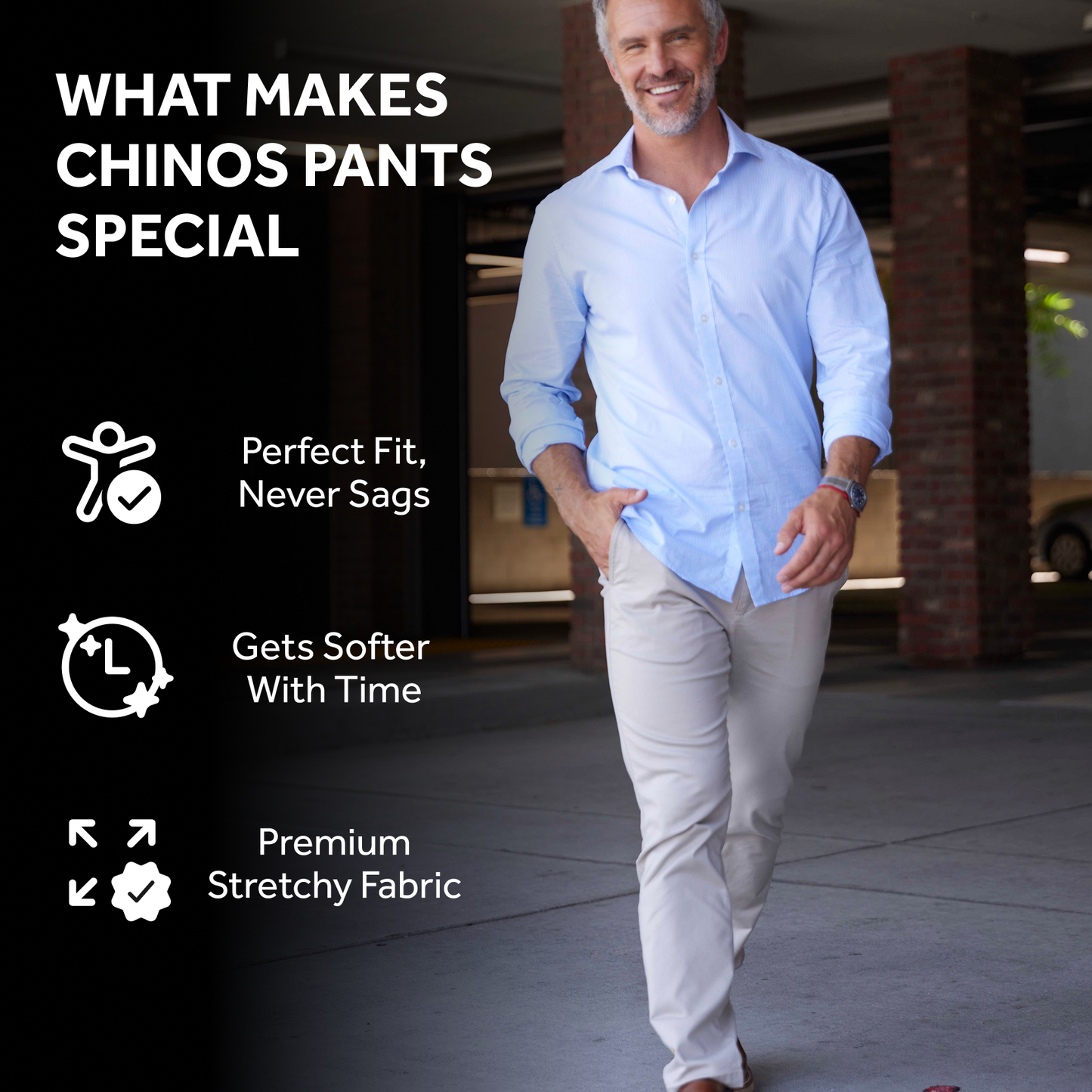Perk™ Feel Good Chinos