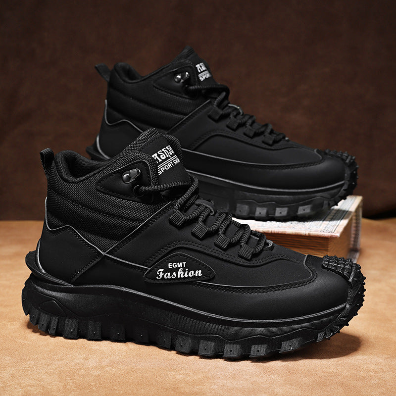 Men’s Work Hiking Boots – Waterproof, Non-Slip, Puncture and Smash Resistant, Wide Toe, Arch Support – Ideal for Daily Wear and Outdoor Adventures