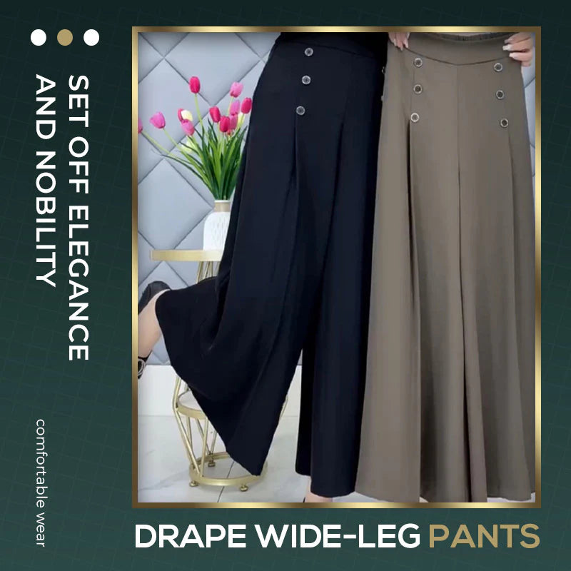 🎁2026 New Arrivals 50% OFF💥Stylish Pleated Wide-leg Pants – Flowy Silhouette, Comfortable Fit & Versatile Style 💃